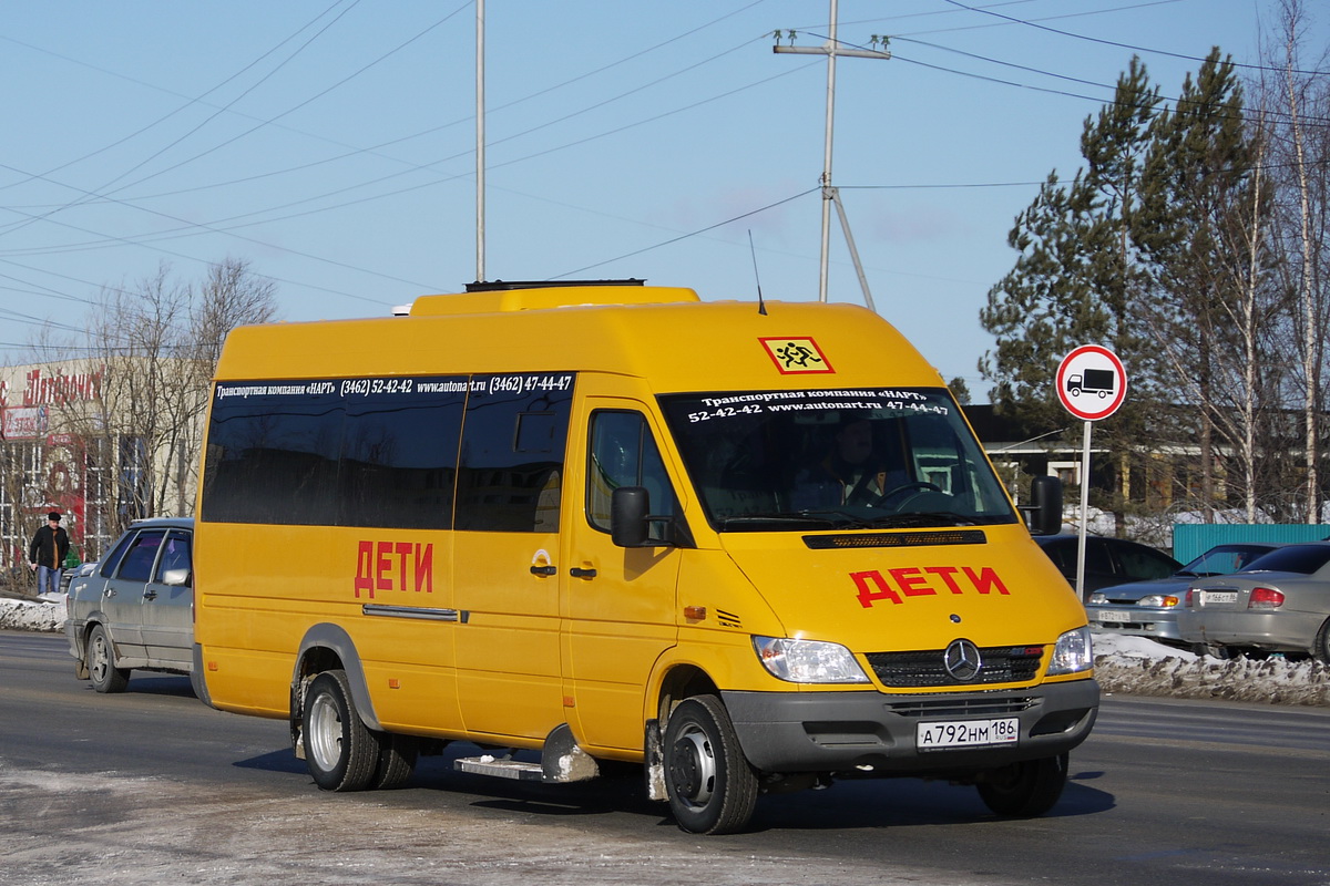 Khanty-Mansi AO, Luidor-2232L4 (MB Sprinter Classic) # А 792 НМ 186