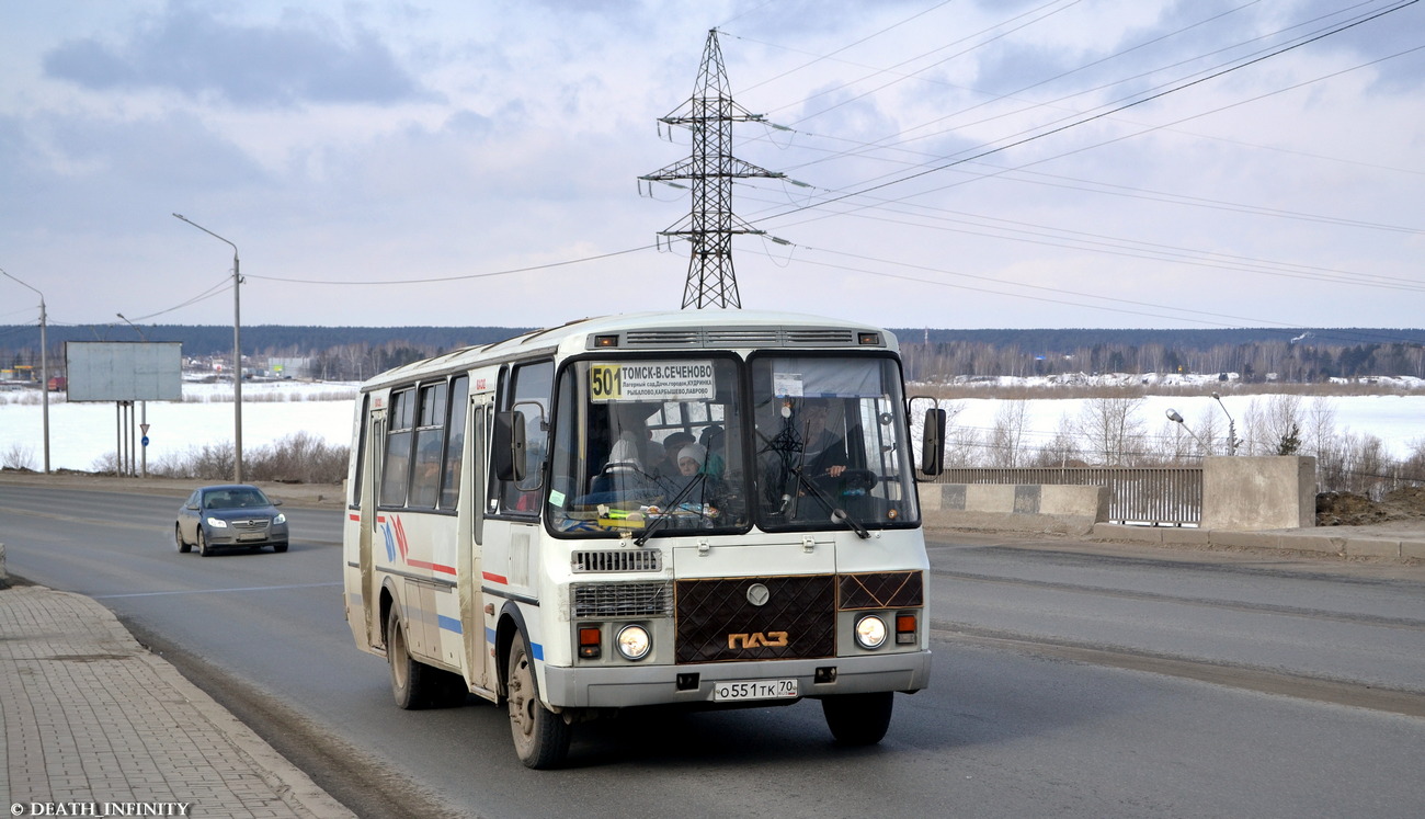 Томская область, ПАЗ-4234 № О 551 ТК 70