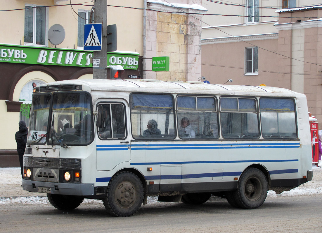 Нижегородская область, ПАЗ-32053 № Е 766 УС 152