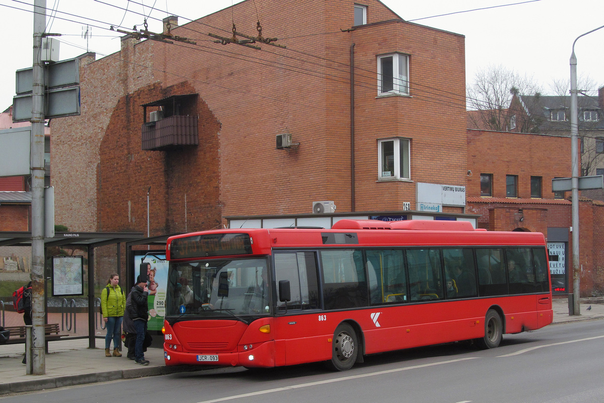 Литва, Scania OmniCity II № 863