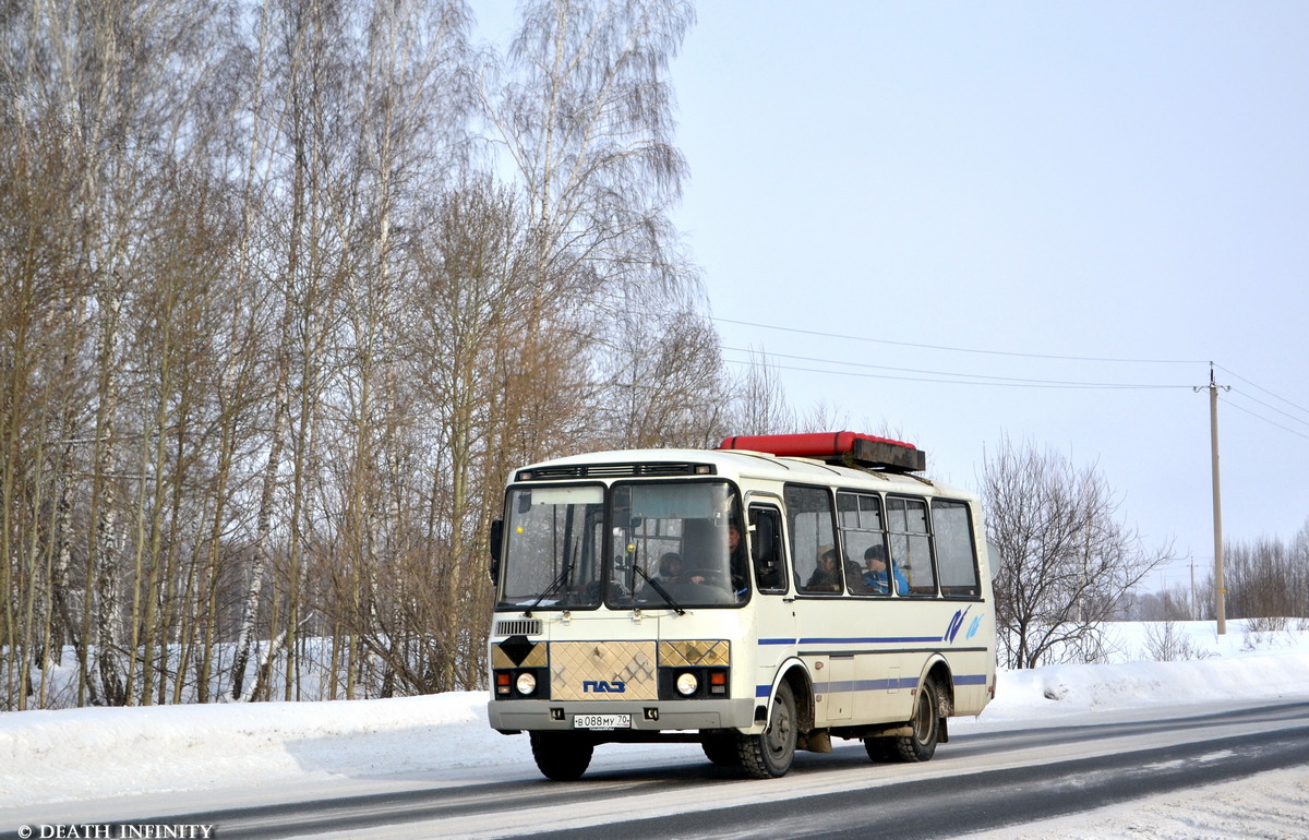 Томская область, ПАЗ-32054 № В 088 МУ 70