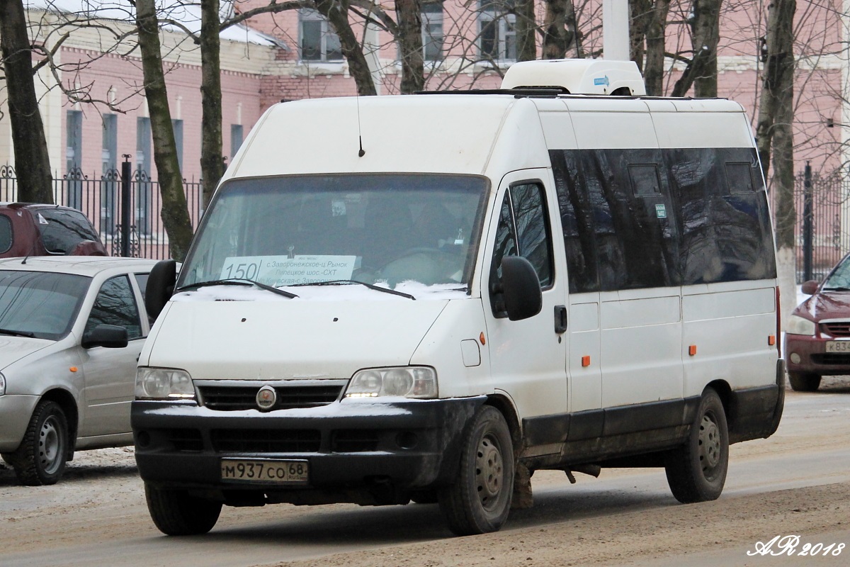 Тамбовская область, FIAT Ducato 244 [RUS] № М 937 СО 68