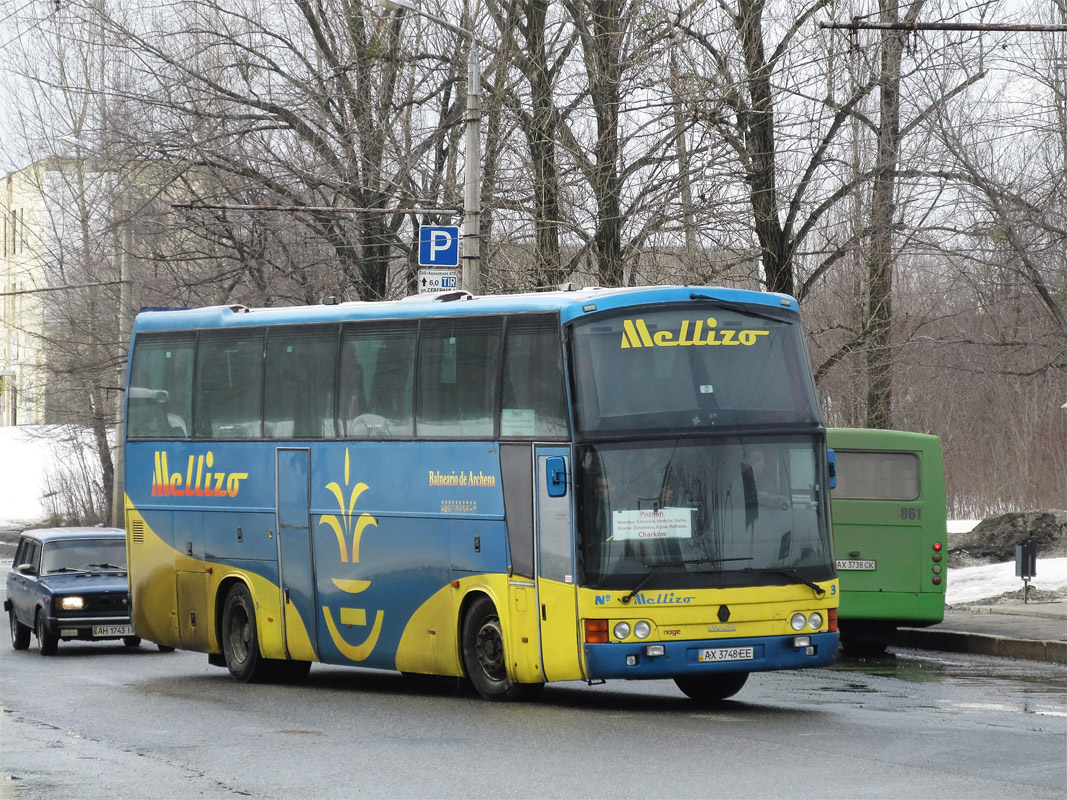 Kharkov region, Noge Vesubio Nr. AX 3748 EE