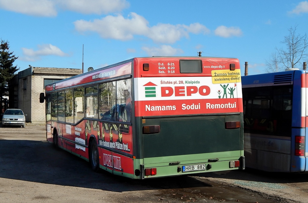 Литва, Mercedes-Benz O405N2 № HRB 882