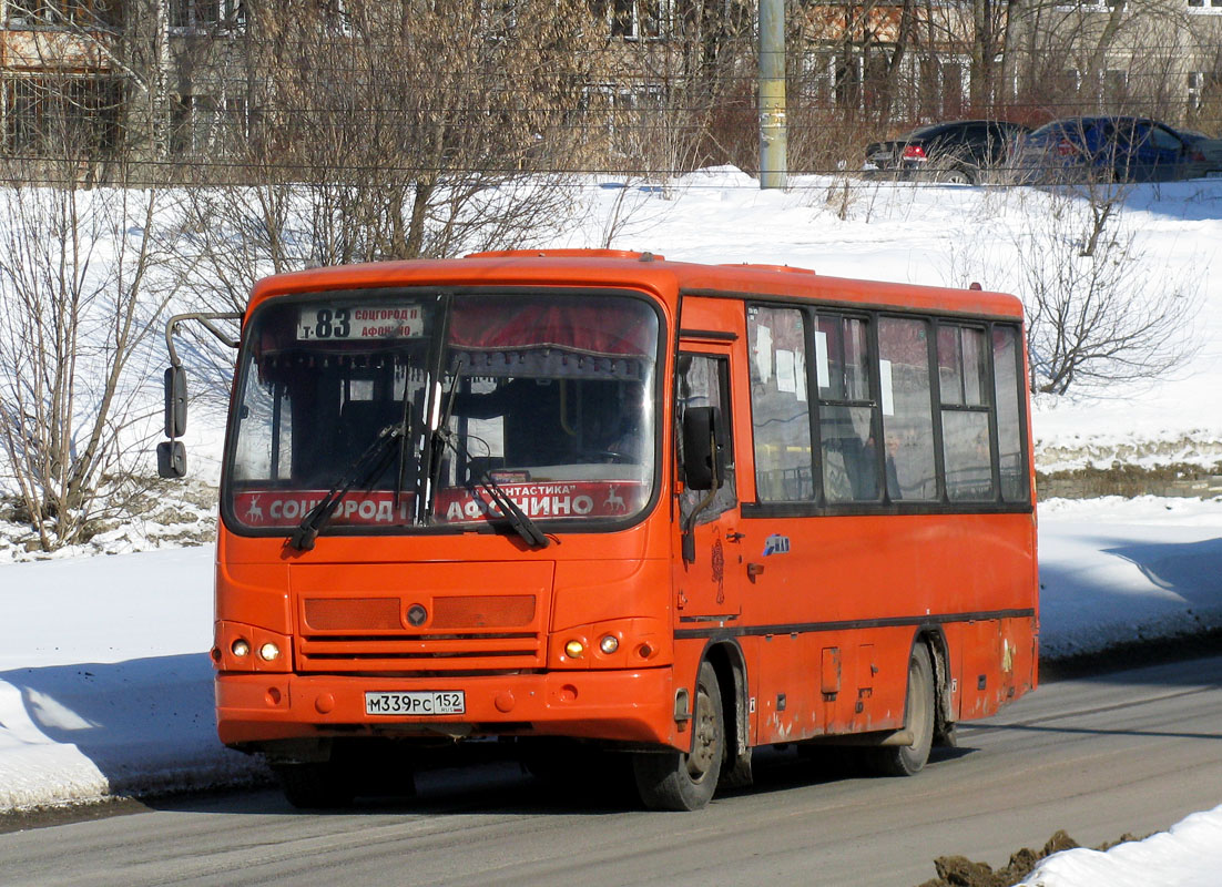 Нижегородская область, ПАЗ-320402-05 № М 339 РС 152