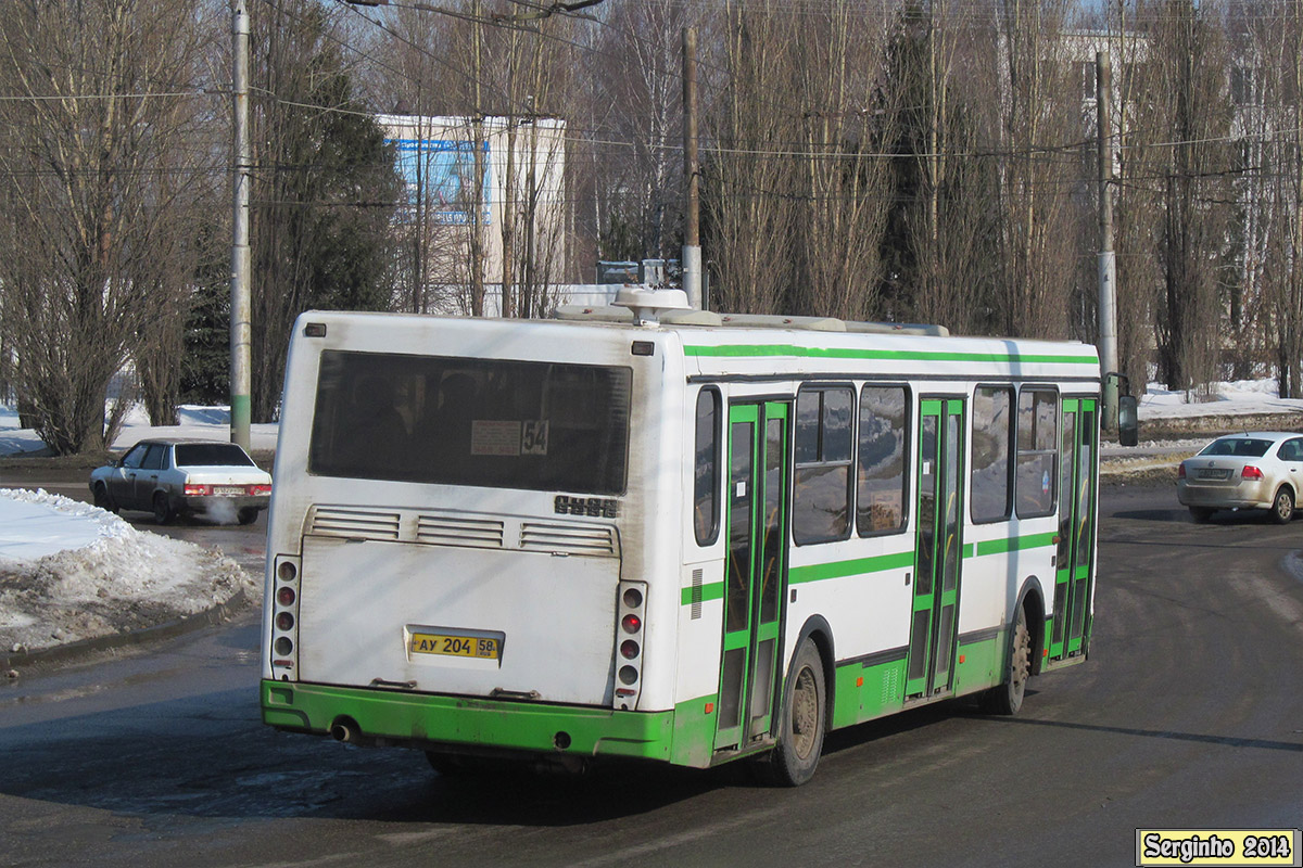 Пензенская область, ЛиАЗ-5256.46 № АУ 204 58