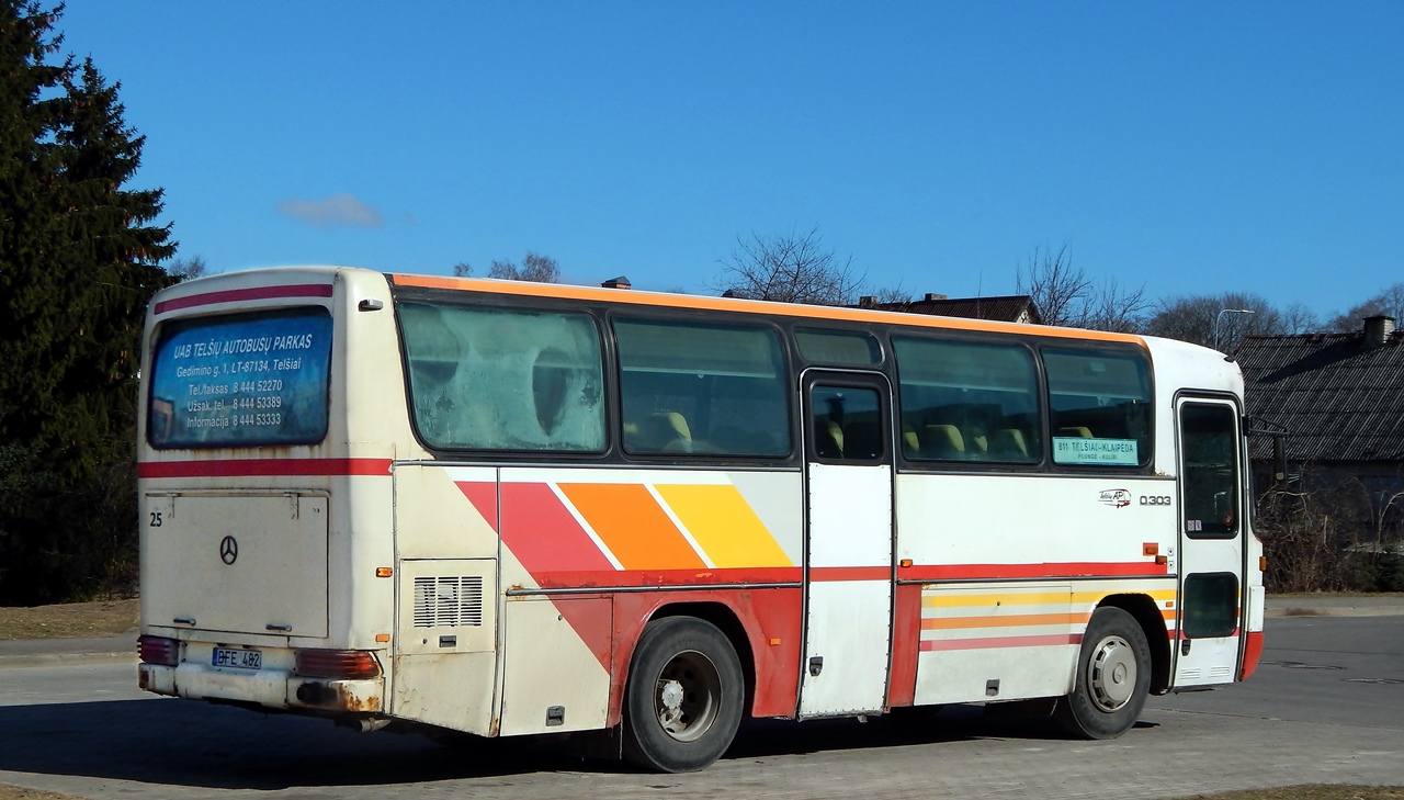 Литва, Mercedes-Benz O303-10RHS № 025