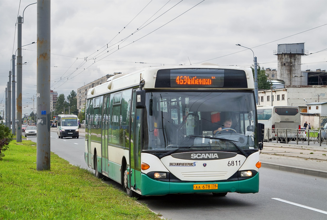 Санкт-Петербург, Scania OmniLink I (Скания-Питер) № 6811