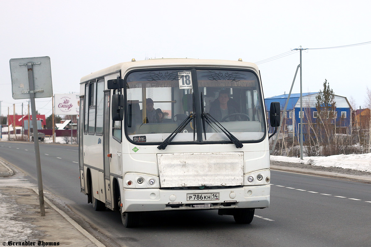 Саха (Якутия), ПАЗ-320302-08 № Р 786 КН 14