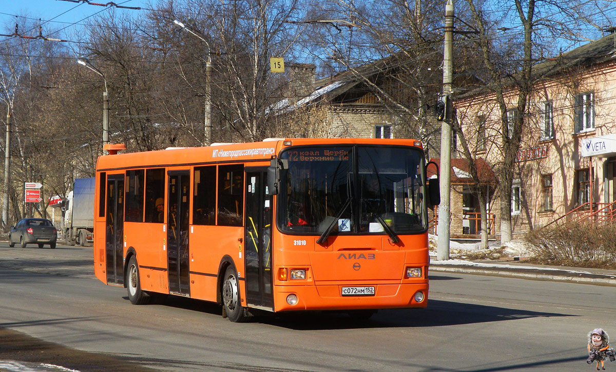 Нижегородская область, ЛиАЗ-5293.60 № 31010