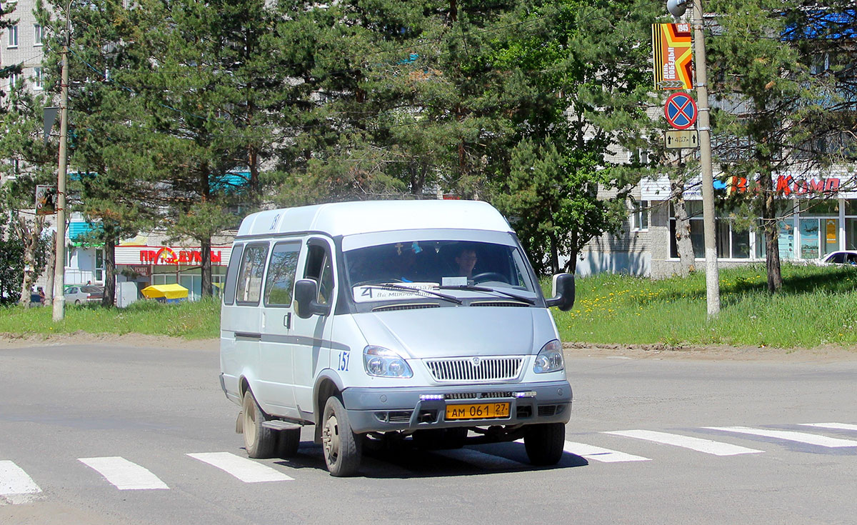 Хабараўскі край, ГАЗ-322132 (XTH, X96) № 151
