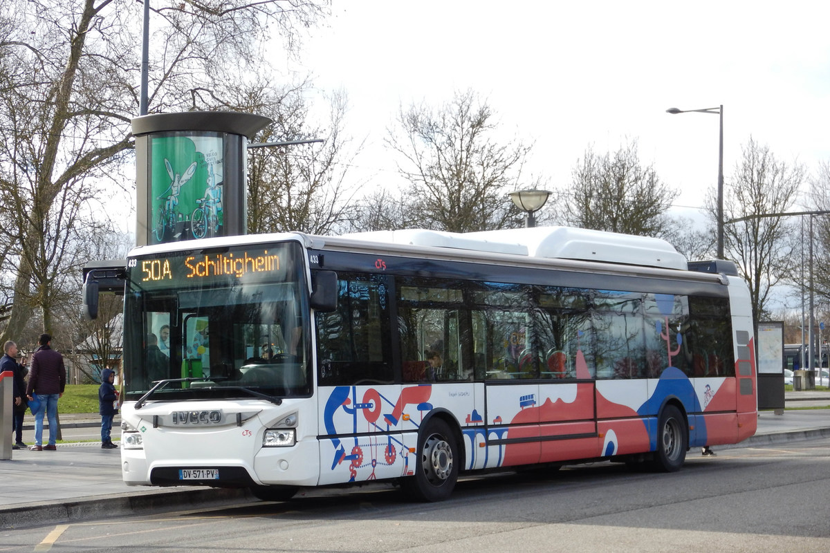 Франция, IVECO Urbanway 12M CNG № 433