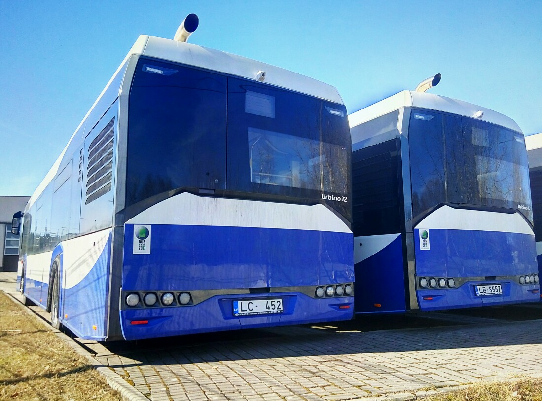 Latvia, Solaris Urbino IV 12 Nr. 77043