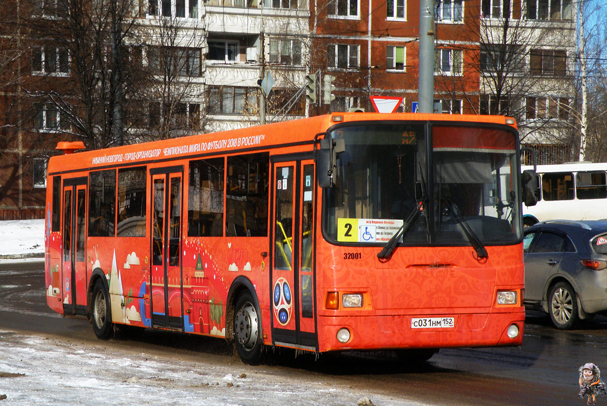 Нижегородская область, ЛиАЗ-5293.60 № 32001