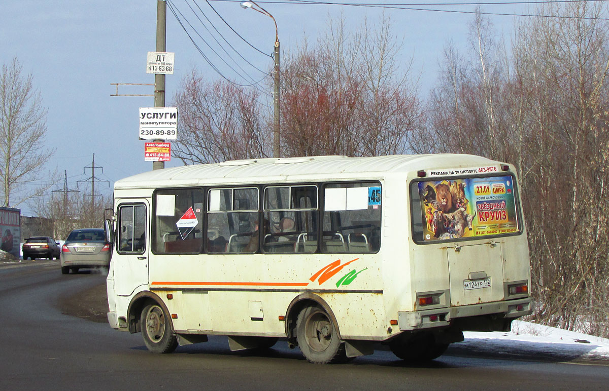 Нижегородская область, ПАЗ-32054 № М 124 ТР 152