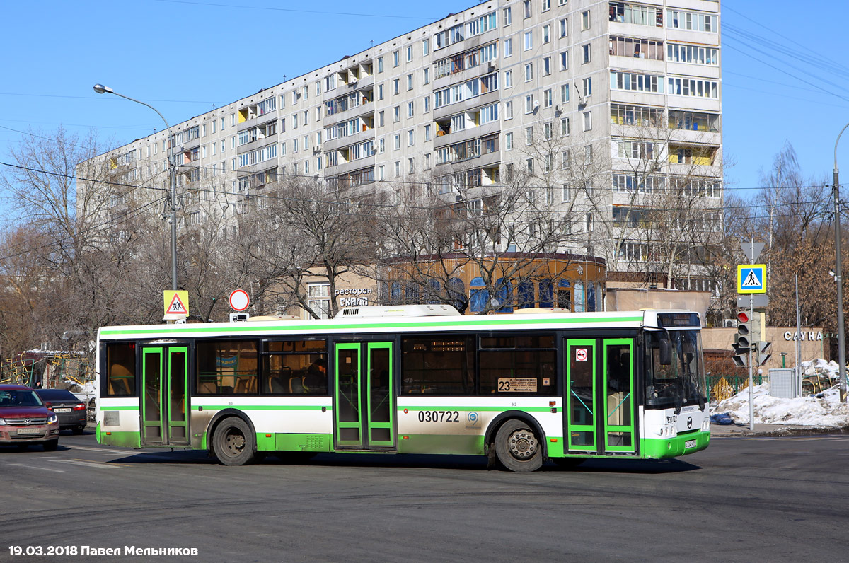 Москва, ЛиАЗ-5292.21 № 030722