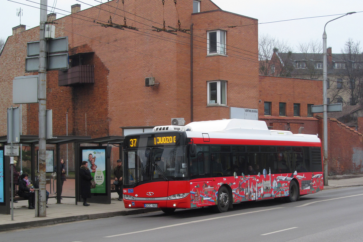 Литва, Solaris Urbino III 12 CNG № 784