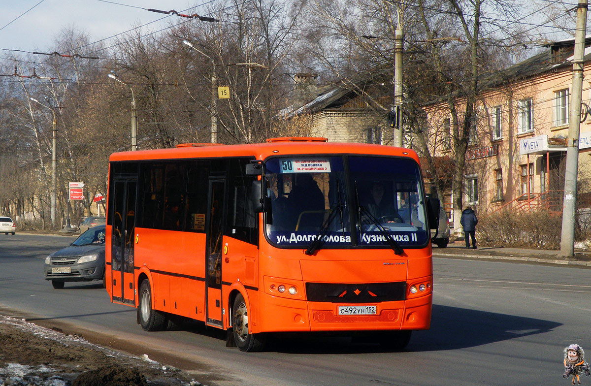 Нижегородская область, ПАЗ-320414-04 "Вектор" (1-2) № О 492 УН 152