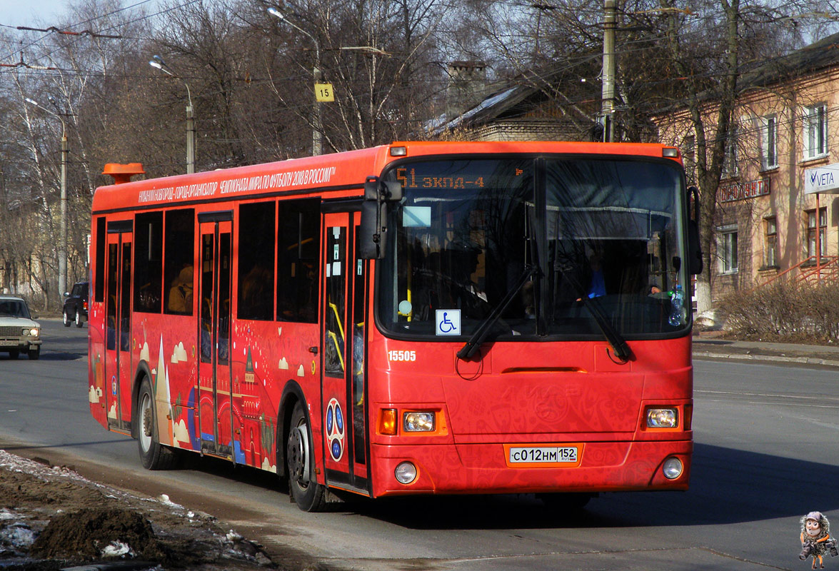 Ніжагародская вобласць, ЛиАЗ-5293.60 № 15505