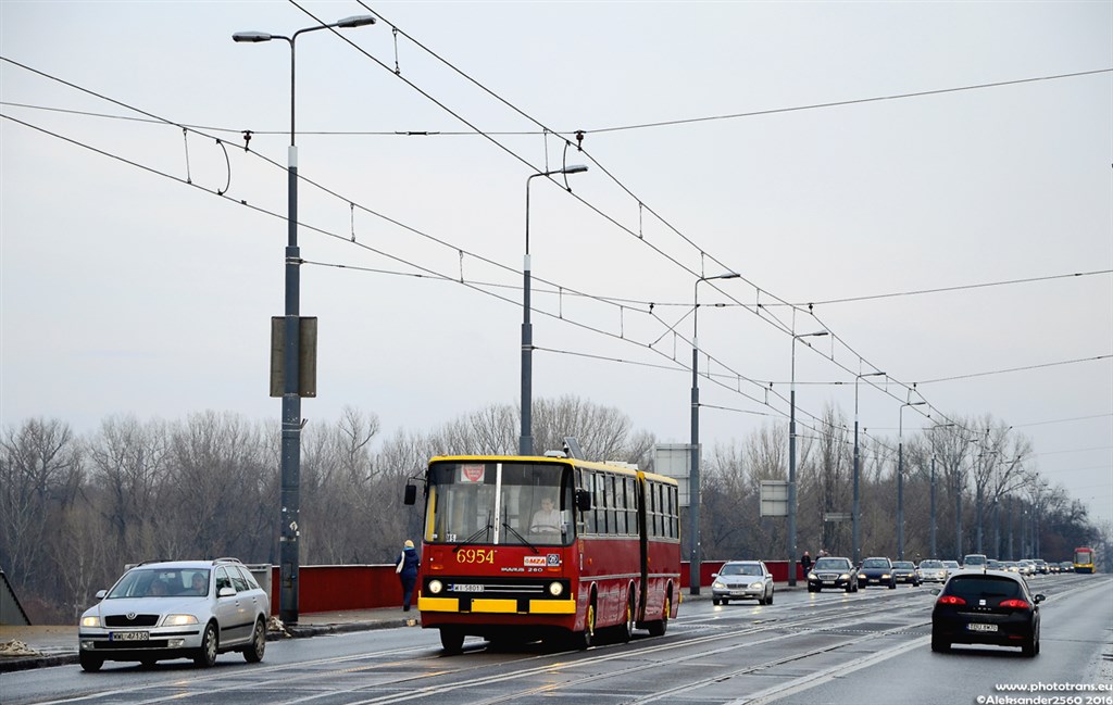 Polija, Ikarus 280.37 № 6954