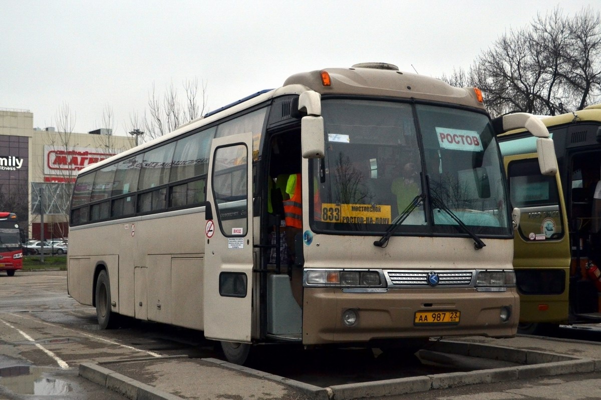 Краснодарский край, Kia Granbird KM948 Greenfield № АА 987 23 — Фото —  Автобусный транспорт