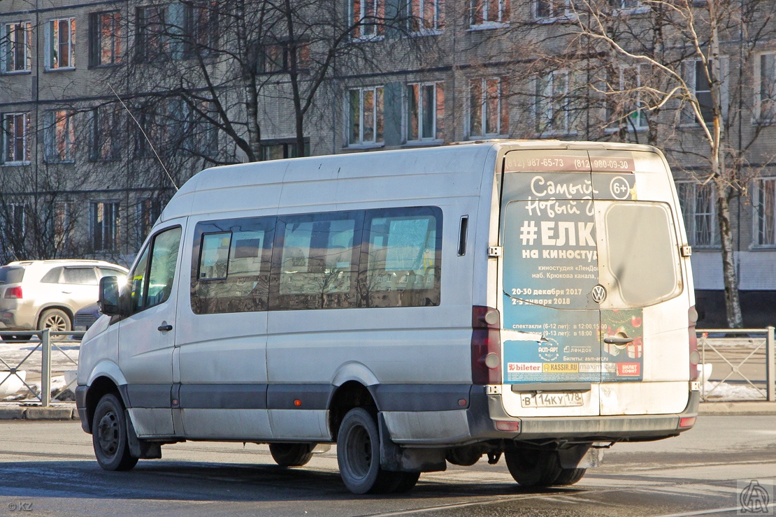 Санкт-Петербург, БТД-2219 (Volkswagen Crafter) № В 114 КУ 178