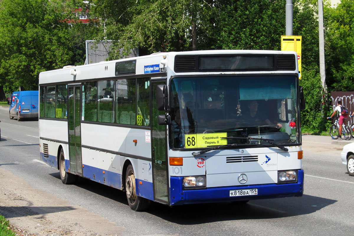 Пермский край, Mercedes-Benz O407 № К 818 ВА 159