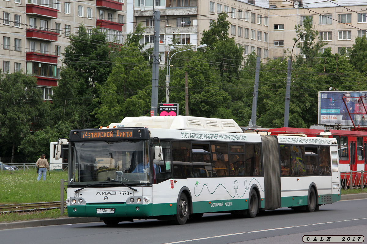 Sankt Petersburg, LiAZ-6213.71 Nr 7573