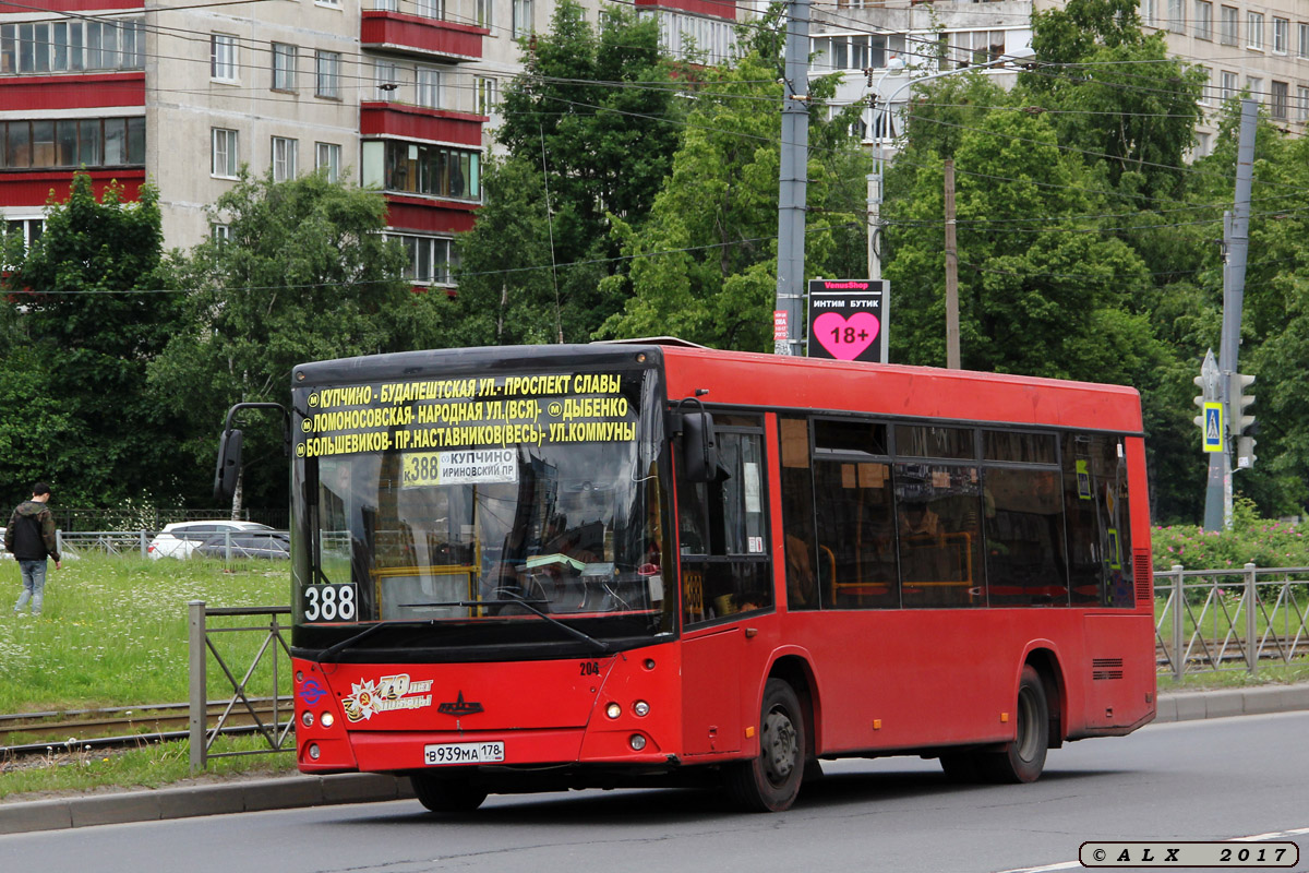 Санкт-Петербург, МАЗ-206.067 № 204