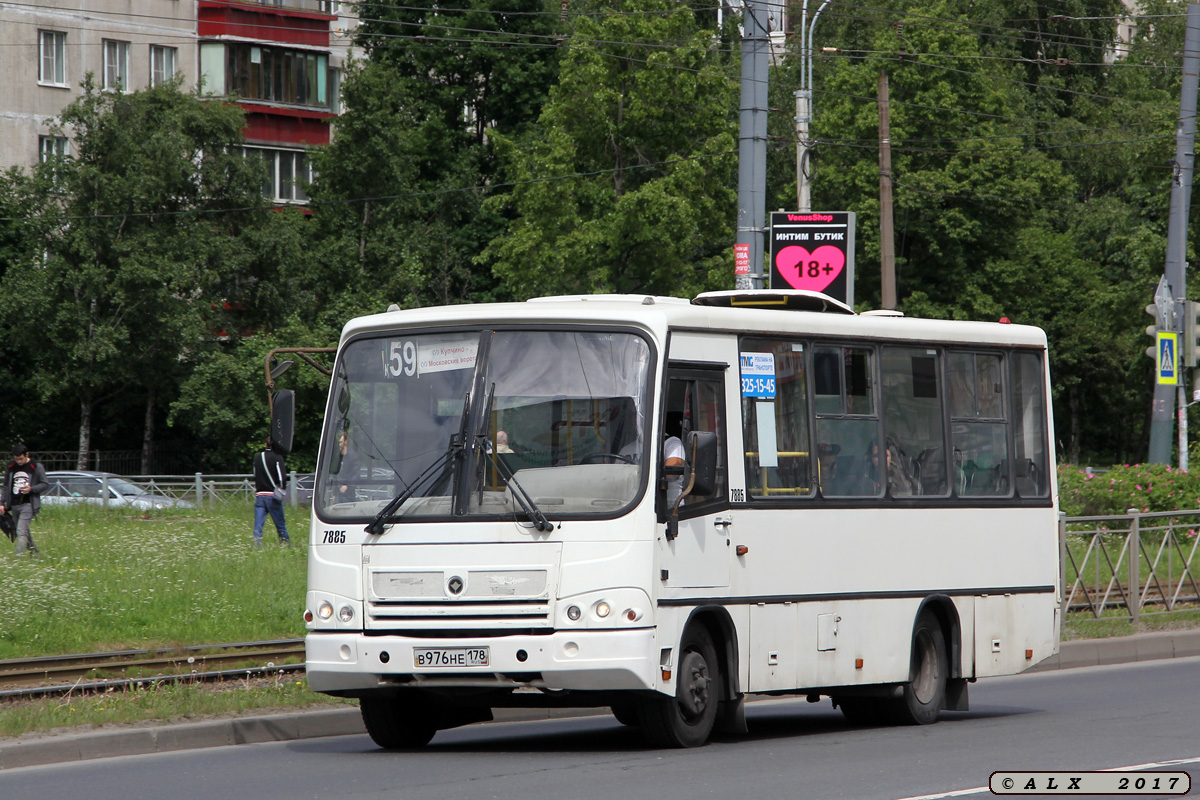 Санкт-Петербург, ПАЗ-320402-05 № 7885