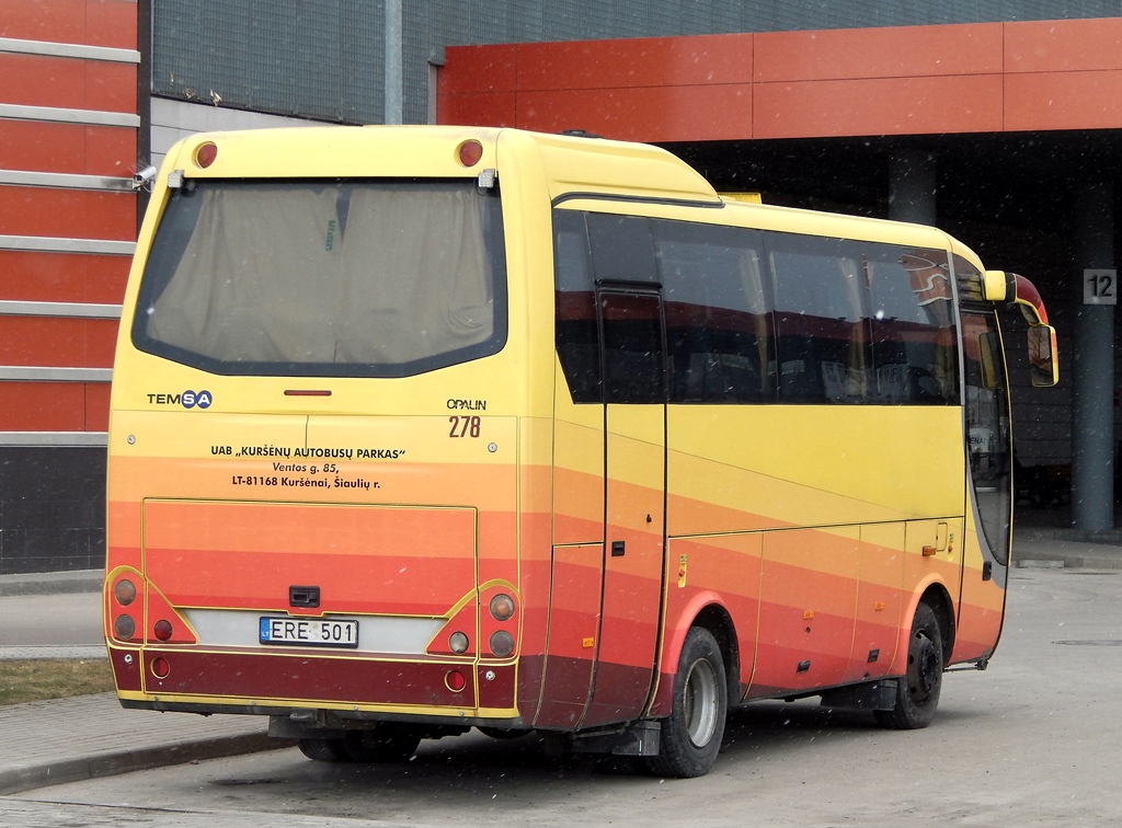 Lithuania, TEMSA Opalin 8 # 278