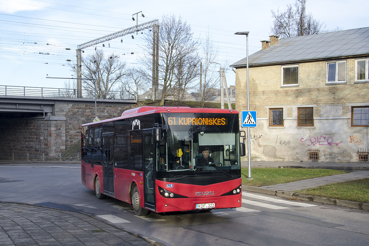 Литва, Anadolu Isuzu Citibus (Yeni) № V7040