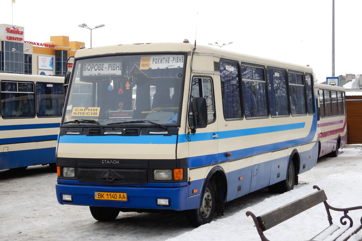 Ровненская область, Эталон А079.53 "Мальва" № BK 1140 AA