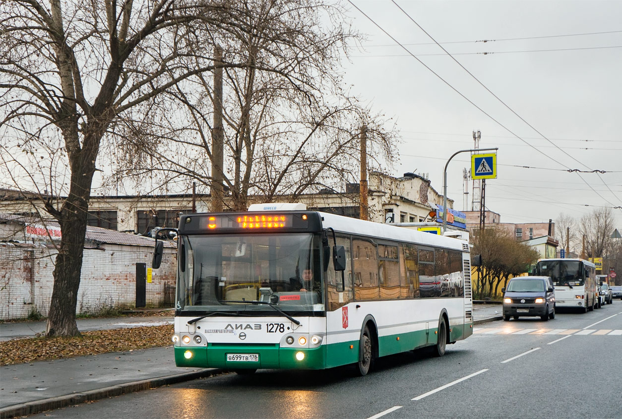 Sankt Petersburg, LiAZ-5292.60 Nr. 1278