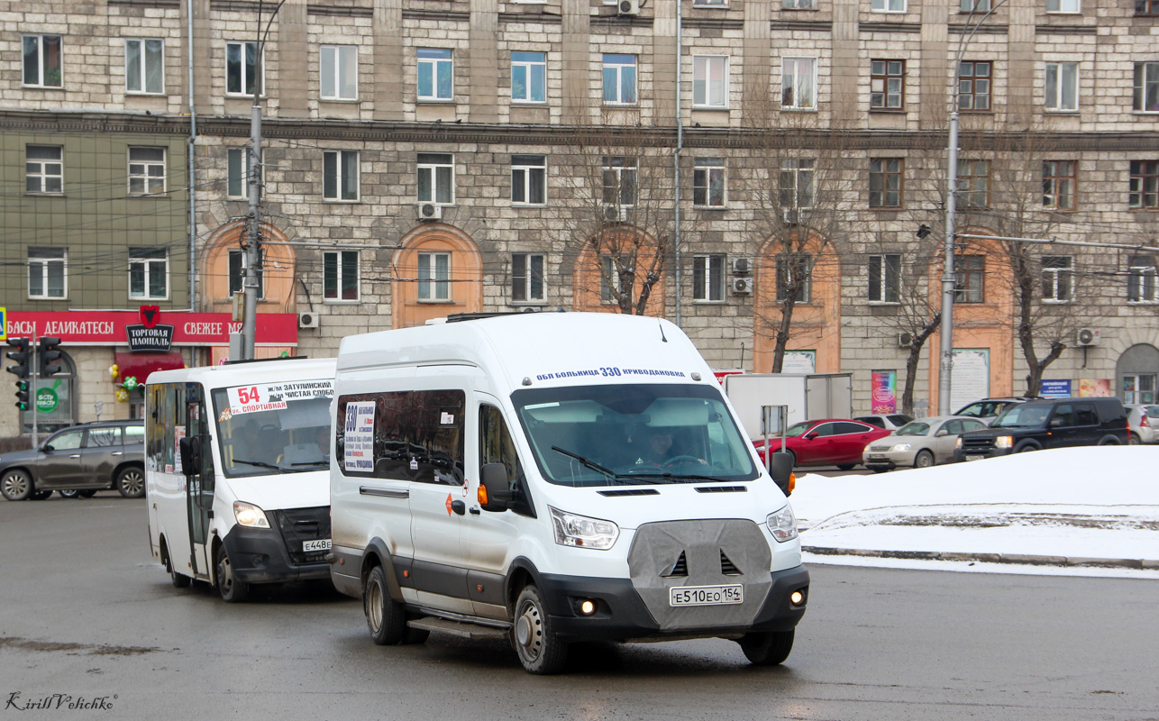 Новосибирская область, Ford Transit FBD [RUS] (Z6F.ESG.) № Е 510 ЕО 154