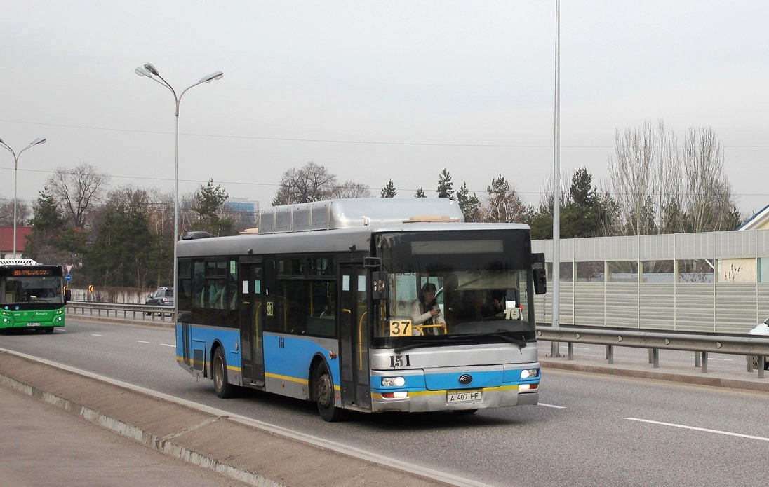 Алматы, Yutong ZK6120HGM № 151