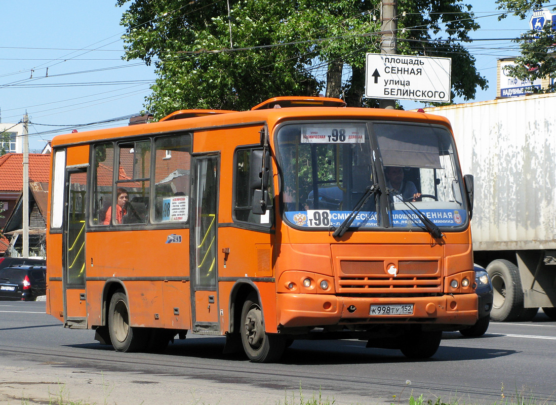 Нижегородская область, ПАЗ-320402-05 № К 998 ТУ 152