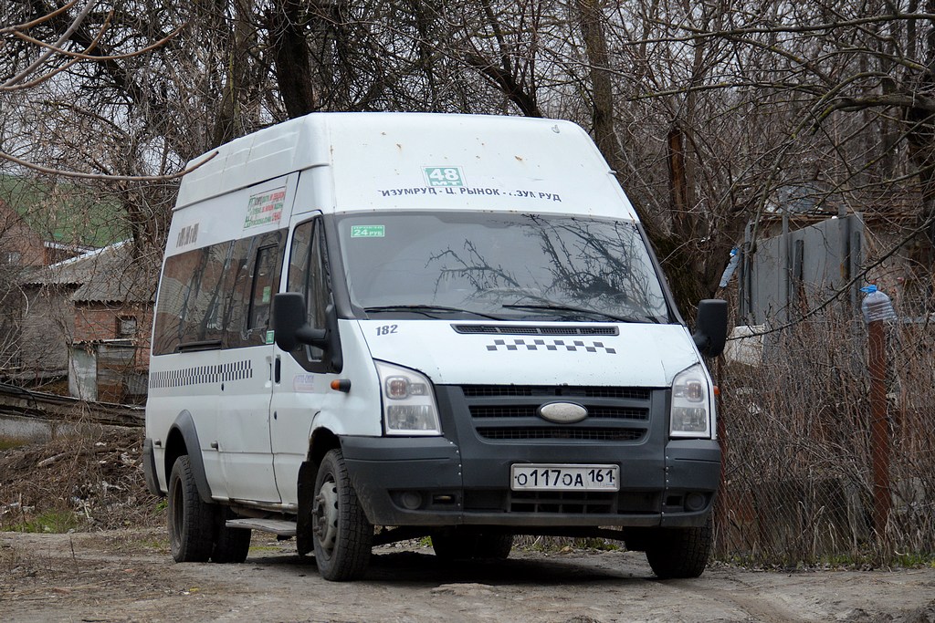 Ростовская область, Нижегородец-222702 (Ford Transit) № О 117 ОА 161