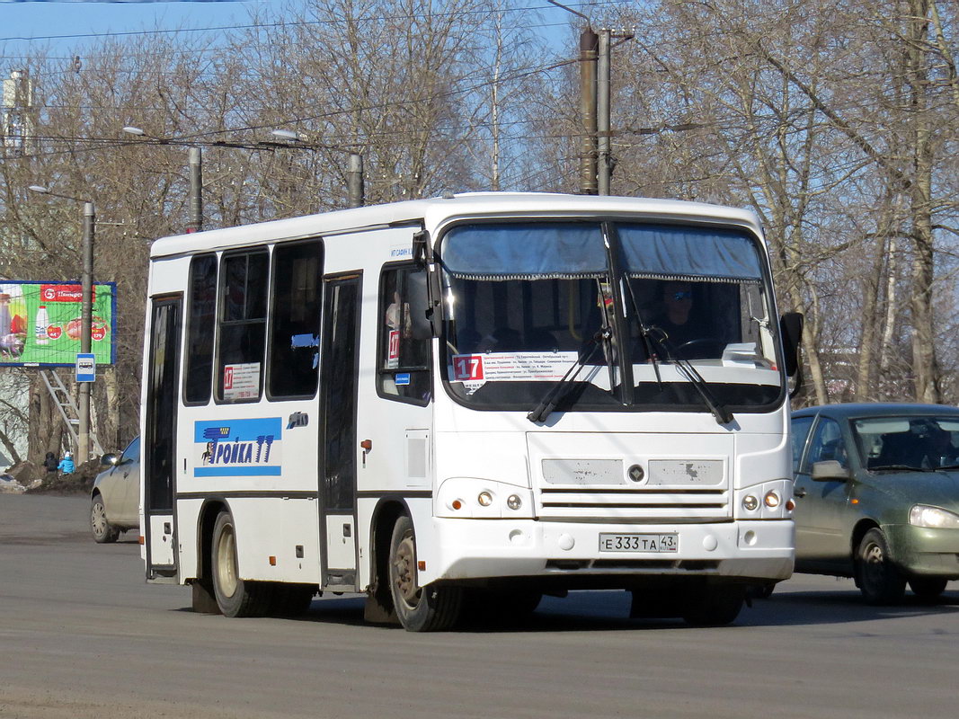 Кировская область, ПАЗ-320302-08 № Е 333 ТА 43