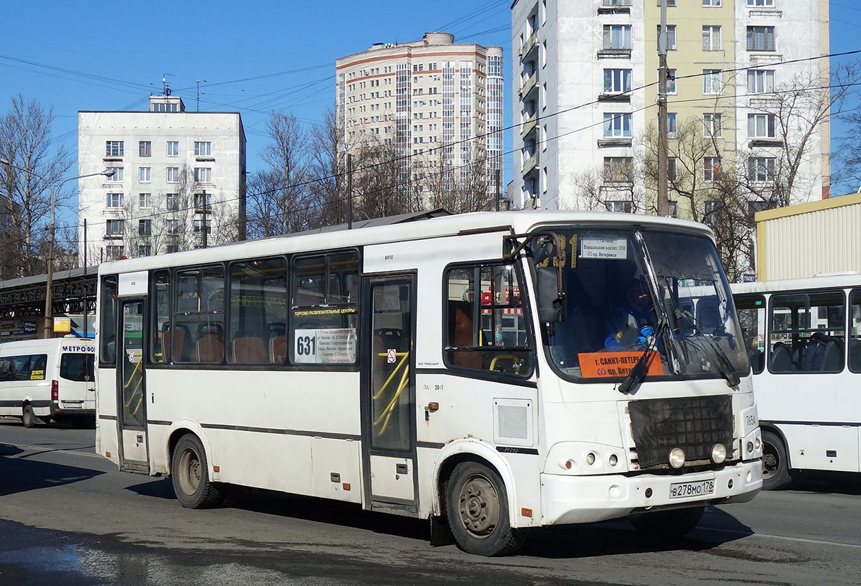 Ленинградская область, ПАЗ-320412-05 № 7654