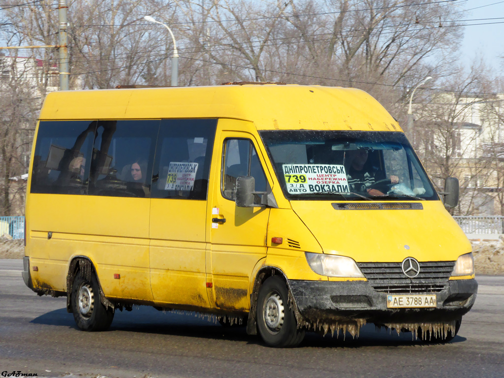 Днепропетровская область, Mercedes-Benz Sprinter W903 313CDI № AE 3788 AA