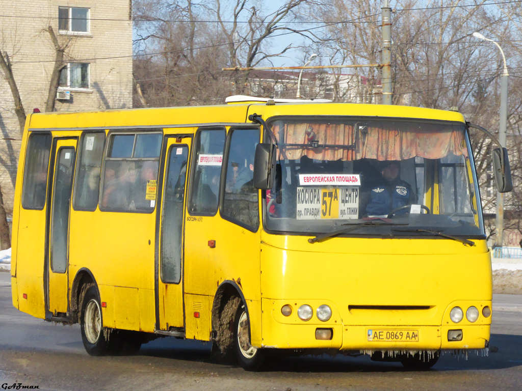 Днепропетровская область, Богдан А09201 (ЛуАЗ) № AE 0869 AA