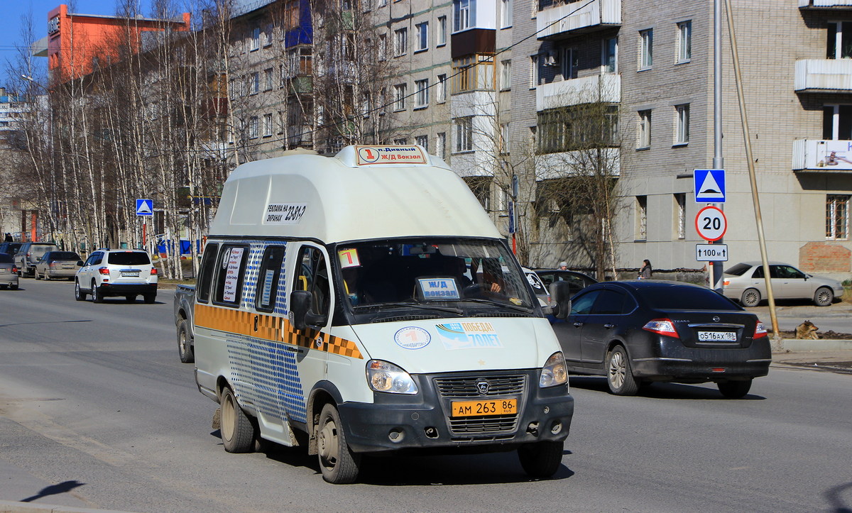 Ханты-Мансийский АО, Луидор-225000 (ГАЗ-3221) № АМ 263 86