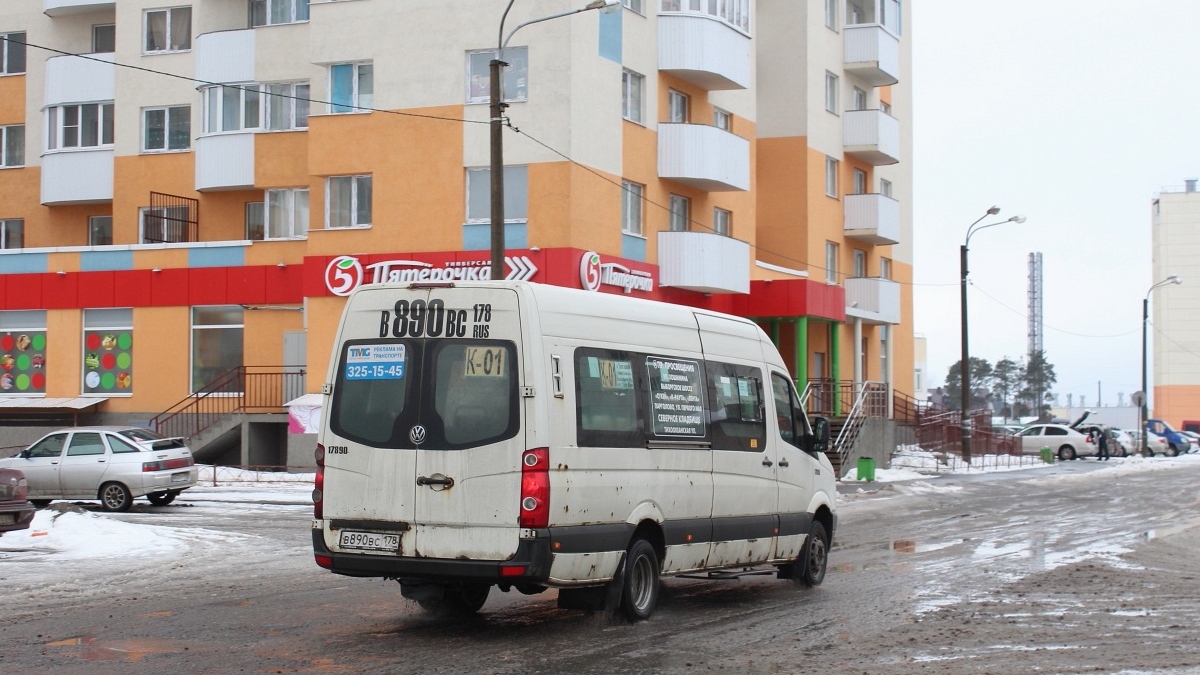 Санкт-Петербург, БТД-2219 (Volkswagen Crafter) № В 890 ВС 178