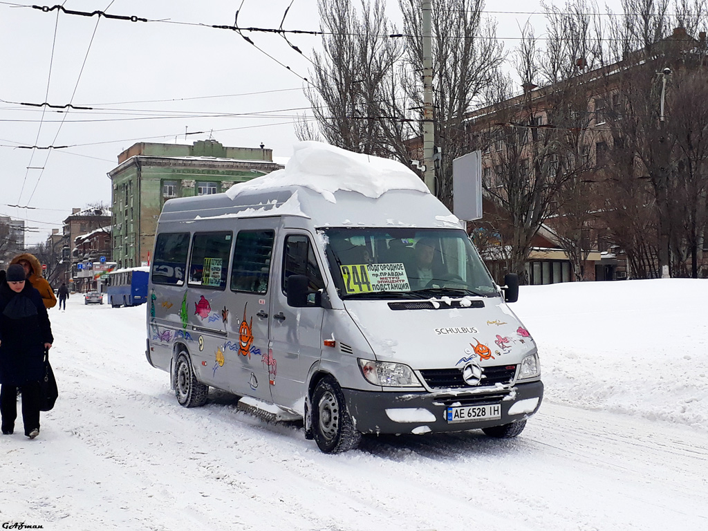 Днепропетровская область, Mercedes-Benz Sprinter W903 313CDI № AE 6528 IH