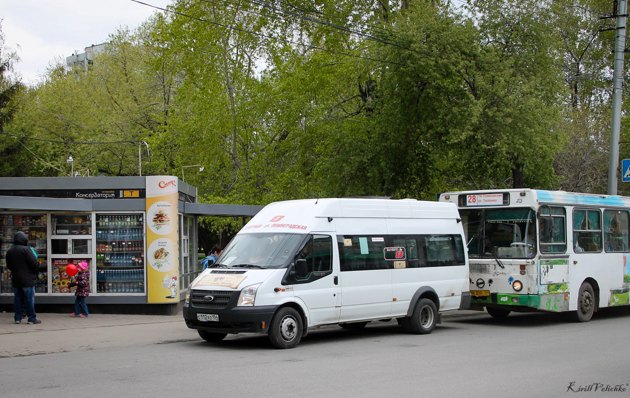 Новосибирская область, Нижегородец-222709  (Ford Transit) № С 112 ХО 154