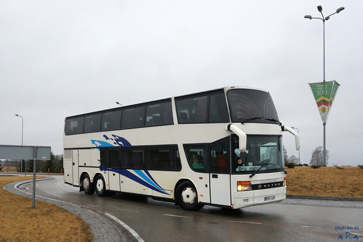 Литва, Setra S328DT № BRF 120