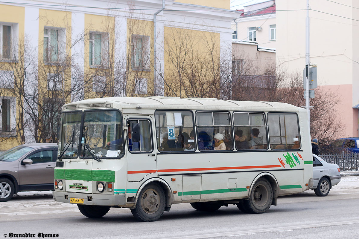 Саха (Якутия), ПАЗ-32054 № КЕ 763 14