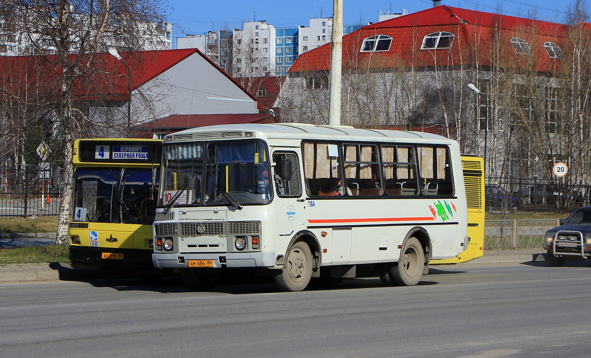 Ханты-Мансийский АО, ПАЗ-32054 № 1184