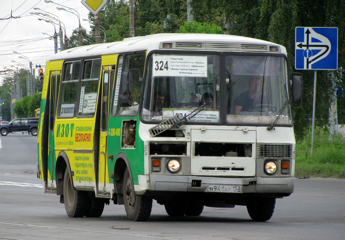 Нижегородская область, ПАЗ-32054 № Н 941 АР 152